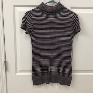 B-wear Turtleneck Short sleeve Sweater